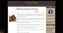Desktop Screenshot of chevaletdroit.com